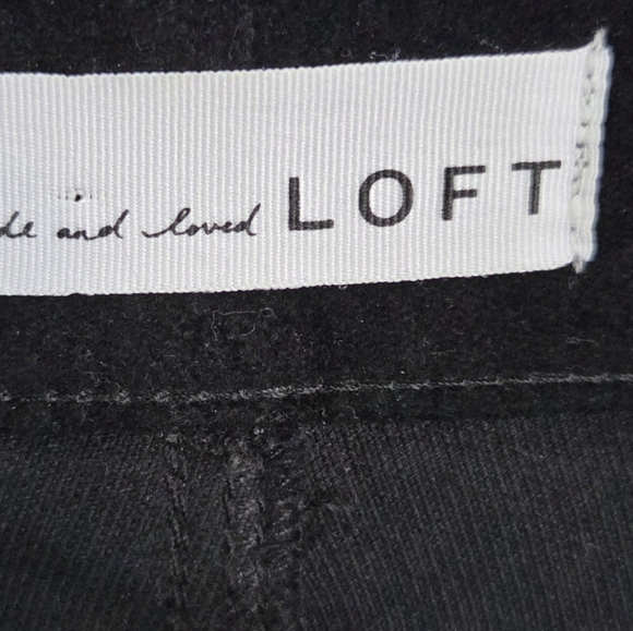 LOFT Womans Velvet Feel Pants Size 10 - Picture 4 of 5